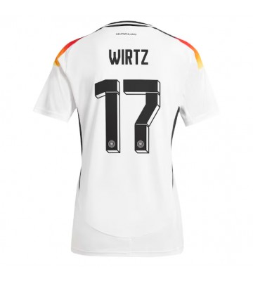 Tyskland Florian Wirtz #17 Hjemmebanetrøje Dame EM 2024 Kort ærmer